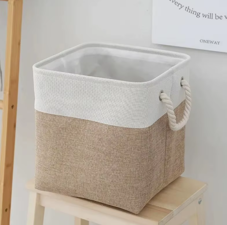 Folding Linen Storage Organizer Box – Underwear, Socks & Sundries Sorting Basket