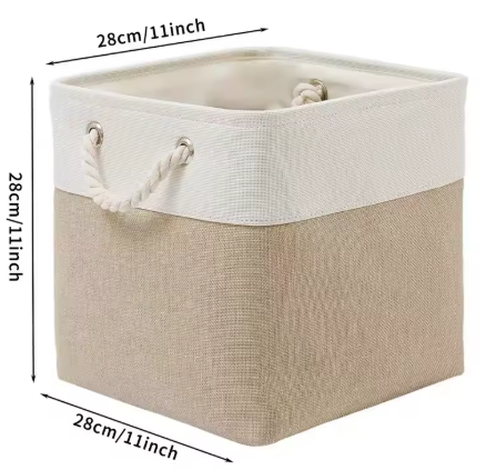 Folding Linen Storage Organizer Box – Underwear, Socks & Sundries Sorting Basket