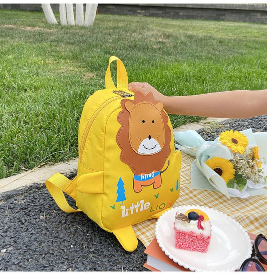 Sac à dos lion léger pour enfant de maternelle (EGB080)
