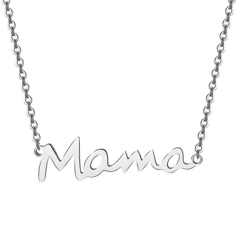 "Mama" Pendant Women Necklace (EGN229)