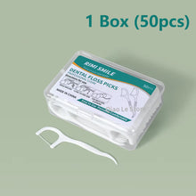 Cure-dents Fil Dentaire Jetables Portables – Brins de Fil Dentaire Haute Tension avec Cure-Dents Intégré – Boîte de Fil Dentaire Format Poche pour Soins Bucco-Dentaires en Déplacement (Lots de 1/2/5/10 Boîtes)