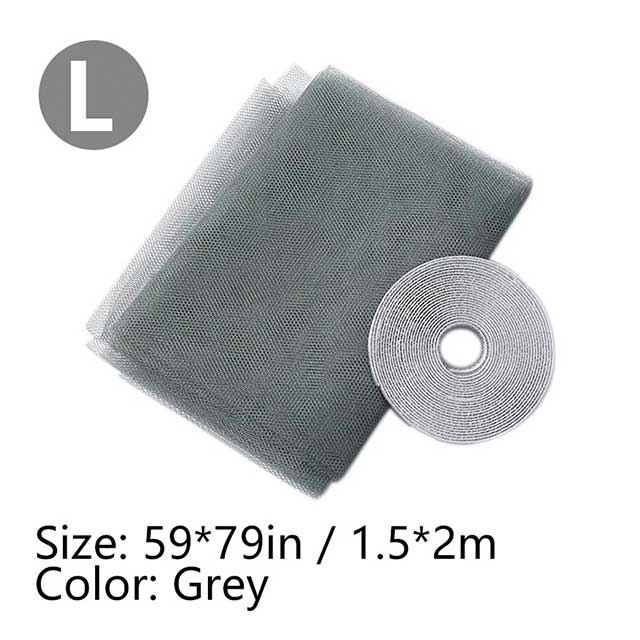 Self-Adhesive Window Mosquito Net – DIY Cuttable Anti-Insect Mesh Screen for Doors & Windows