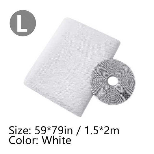Self-Adhesive Window Mosquito Net – DIY Cuttable Anti-Insect Mesh Screen for Doors & Windows