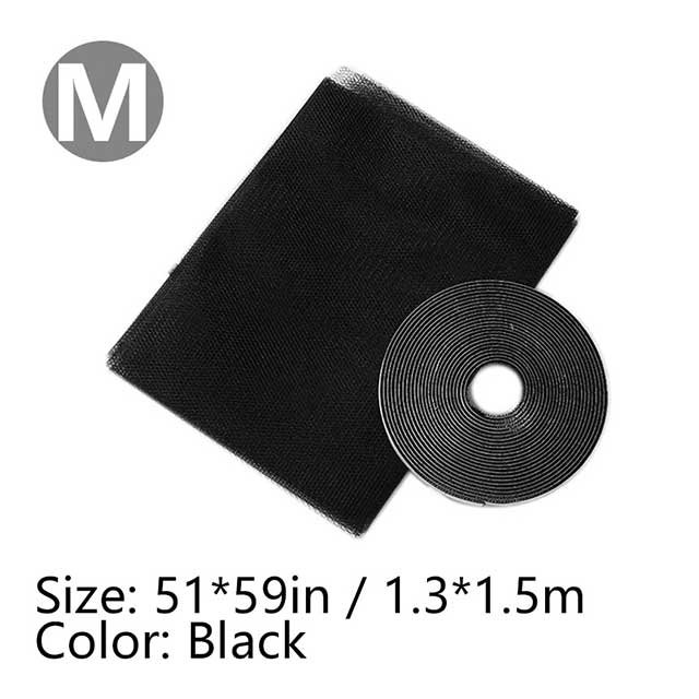 Self-Adhesive Window Mosquito Net – DIY Cuttable Anti-Insect Mesh Screen for Doors & Windows
