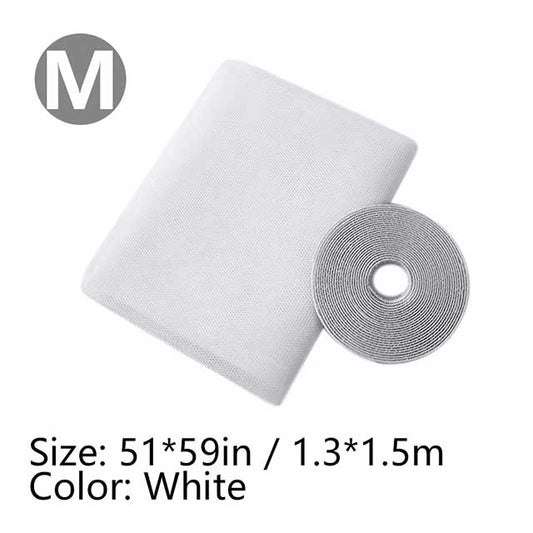 Self-Adhesive Window Mosquito Net – DIY Cuttable Anti-Insect Mesh Screen for Doors & Windows