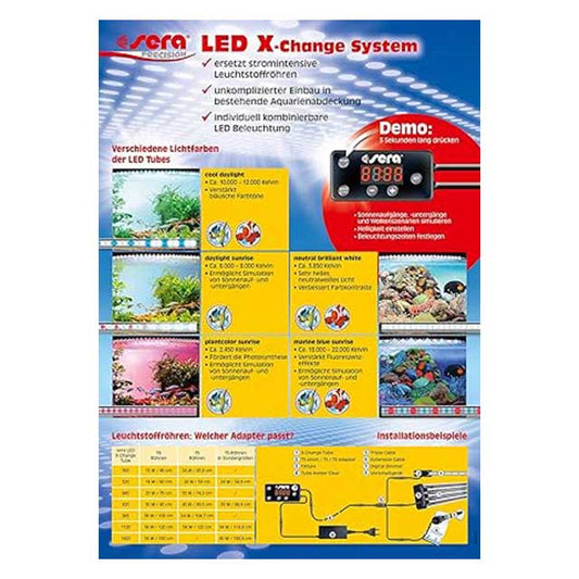 Sera LED Fixture 800 Silver