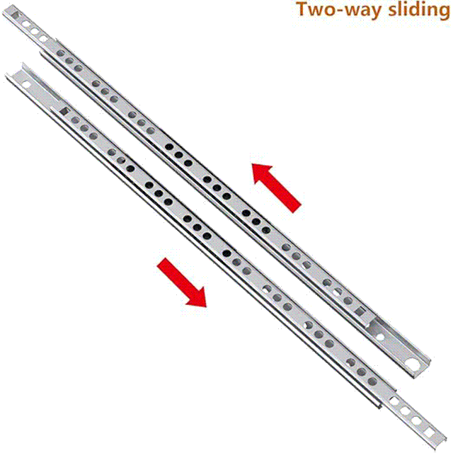 Set of 2 Heavy-Duty Drawer Runners