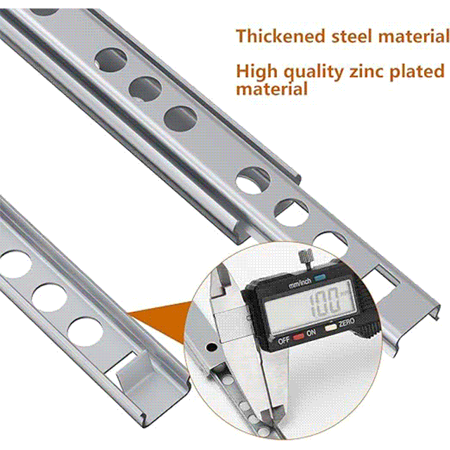 Set of 2 Heavy-Duty Drawer Runners