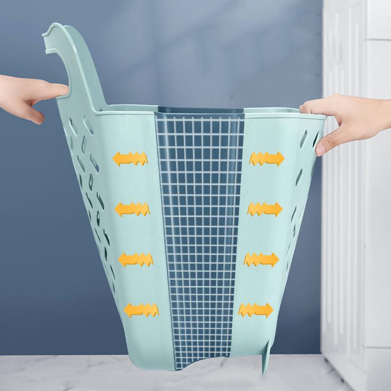 Large Portable Wall Hanger Laundry Basket