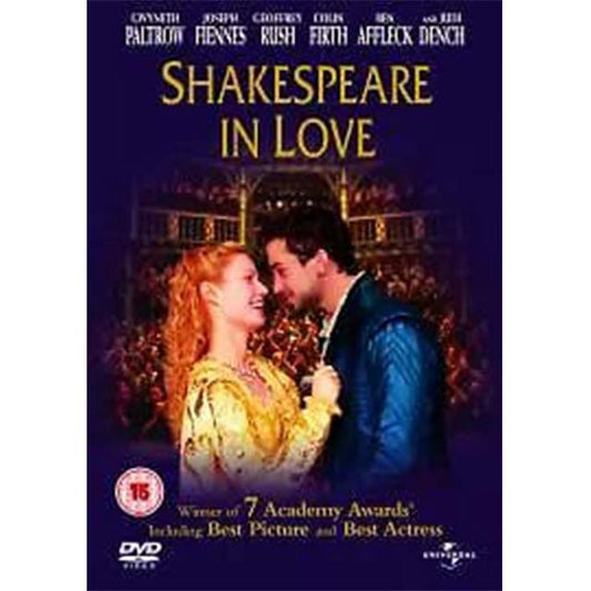 Shakespeare in Love – Oscar-Winning Romantic Drama Film DVD &amp; Blu‑ray