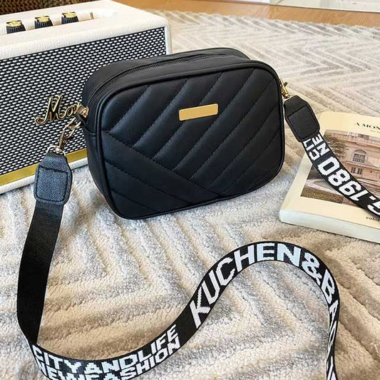 Shell Crossbody Bag for Women – Fashion Quilted PU Leather Shoulder Purse & Handbag with Zipper