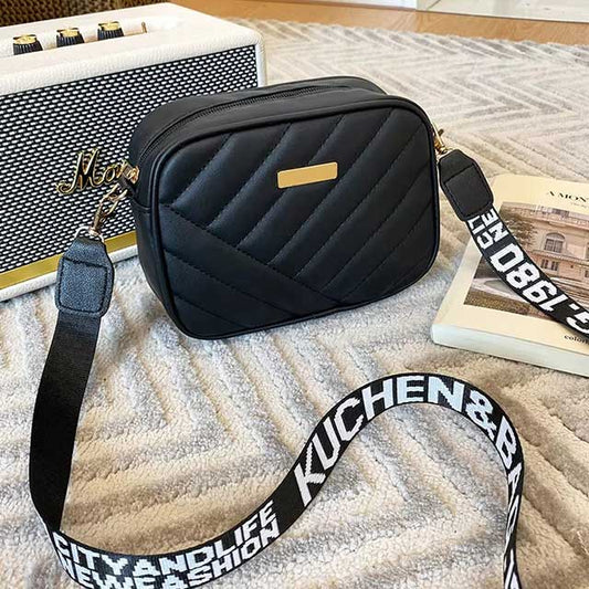 Shell Crossbody Bag for Women – Fashion Quilted PU Leather Shoulder Purse & Handbag with Zipper