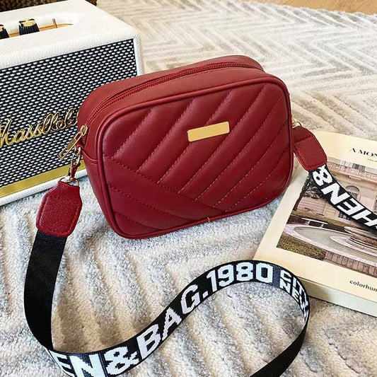 Shell Crossbody Bag for Women – Fashion Quilted PU Leather Shoulder Purse & Handbag with Zipper