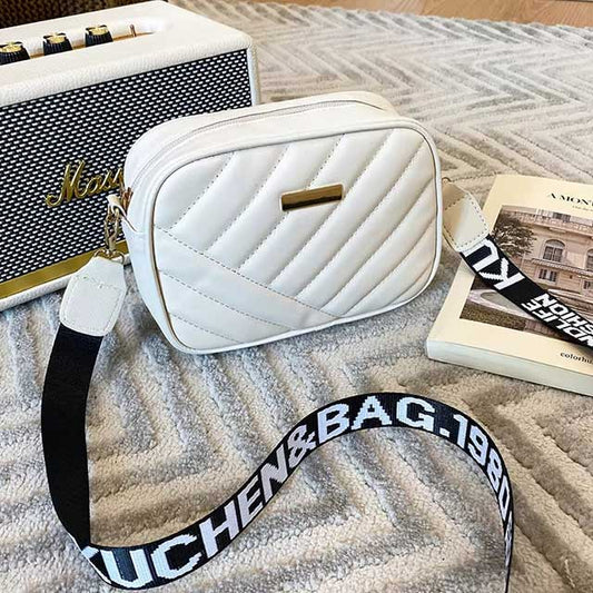 Shell Crossbody Bag for Women – Fashion Quilted PU Leather Shoulder Purse & Handbag with Zipper