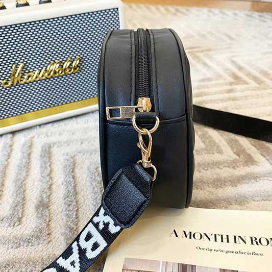 Shell Crossbody Bag for Women – Fashion Quilted PU Leather Shoulder Purse & Handbag with Zipper