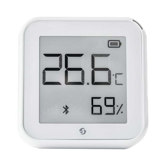 Shelly Plus H&amp;T WiFi Temperature and Humidity Sensor with Display - Wireless Smart Home Monitoring Device
