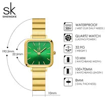 Shengke Unique Women Square Watches Square Woman s Golden Quartz Wristwatch Minimalism Casual Dress Watch for.jpg 220x220.jpg  5