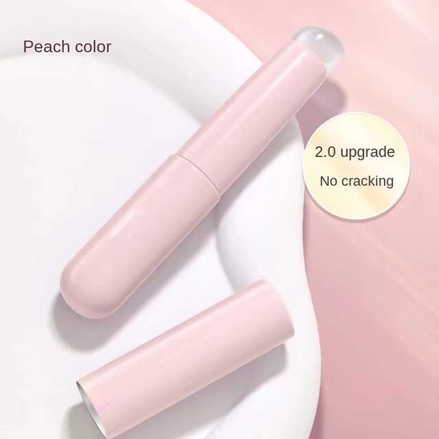 Silicone Lip Brush with Cap – Portable Lipstick & Balm Applicator with ABS Handle for Blending & Smudge Coverage