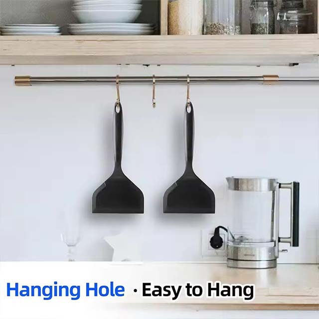 Silicone Spatula Turner – Non-Stick Wide Shovel for Pancakes, Omelettes, Eggs, Fish & Pizza