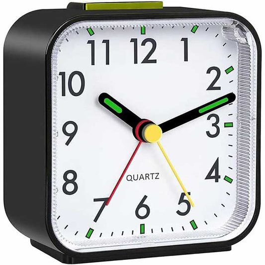 Small Silent Alarm Clock for Heavy Sleepers