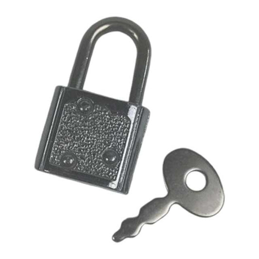 Small Silvertone Diary Lock with Key – Vintage Secure Closure for Diaries &amp; Journals