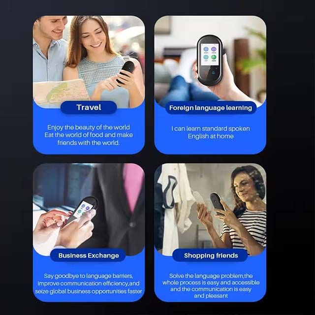 Smart Voice Scan Translator Pen – Real-Time Two-Way Translation Device for Overseas Business &amp; Travel, Portable Dictionary Assistant