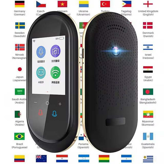 Smart Voice Scan Translator Pen – Real-Time Two-Way Translation Device for Overseas Business &amp; Travel, Portable Dictionary Assistant