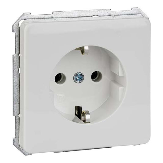 Plug Socket Plug-in Terminal Fab – Pure White