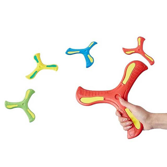 Soft EVA Boomerang Flying Disc – Kids Hand Throw Return Dart Toy for Outdoor Sports & Games