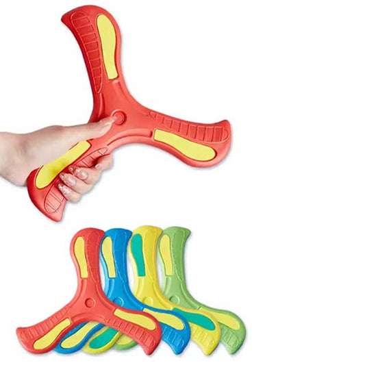 Soft EVA Boomerang Flying Disc – Kids Hand Throw Return Dart Toy for Outdoor Sports & Games
