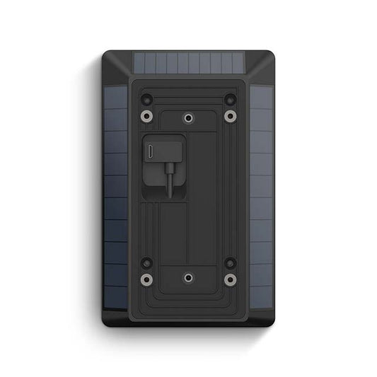 Solar Charger for Battery-Powered Doorbells - Continuous Power Supply, Weatherproof &amp; Energy-Efficient Charging