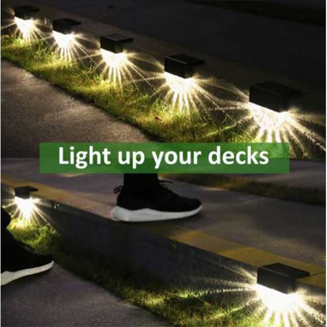 Solar Deck Lights Outdoor