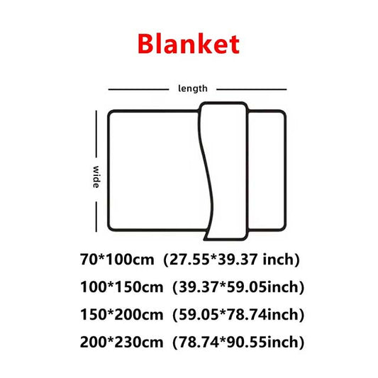 Solid Color Thickened Striped Blanket – Multi-Use Bed Sheet Cover, Nap Blanket & Pet Throw