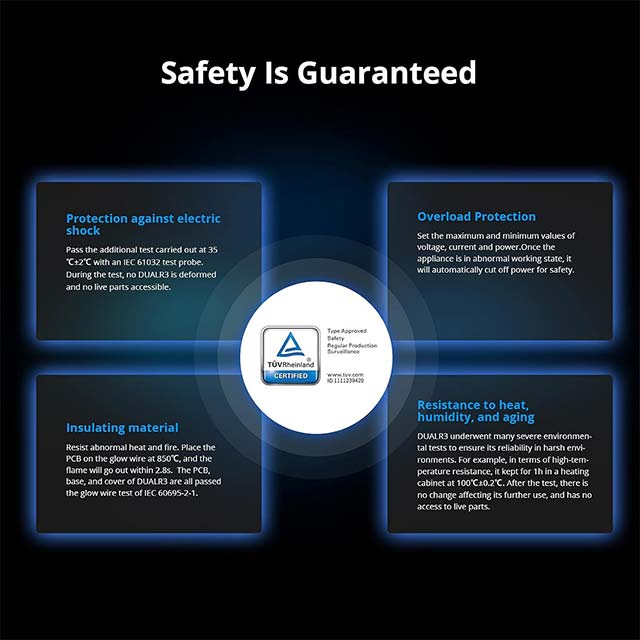 Sonoff DIY DUALR3 Smart Dual Relay Wi-Fi Switch - TUV Certified, Power Metering, Two-Way Smart Switch with Overload Protection, Alexa &amp; Google Assistant Compatible, White