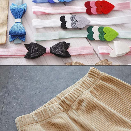 Sourcing Map Twill Wide Elastic Band – 3cm (1.2") Double-Sided Flat Woven/Knit Elastic Spool, 4 Yards (12ft) Heavy Stretch Strap for Sewing &amp; Waistbands