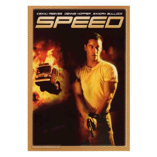 Speed (1994) DVD – Iconic 90s Action Thriller Featuring Keanu Reeves &amp; Sandra Bullock