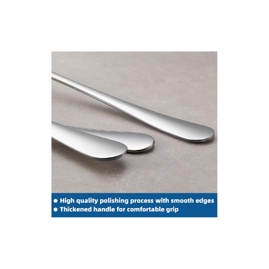 Stainless Steel Dinner Forks (36pcs) – Mirror Polished 8-Inch Cutlery for Home, Kitchen, or Restaurant Use