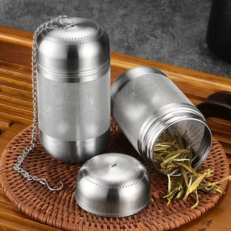 Boule Infuseur à Thé en Maille Fine en Acier Inoxydable | Filtre à Café & Épices en Vrac | Passoire Réutilisable pour Théières & Tasses | Accessoires de Cuisine & Salle à Manger