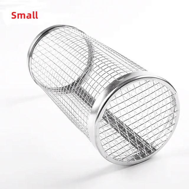 Stainless Steel Non-Stick BBQ Grilling Basket – Mesh Mat for Meat, Vegetables, Steak & Picnic Barbecue