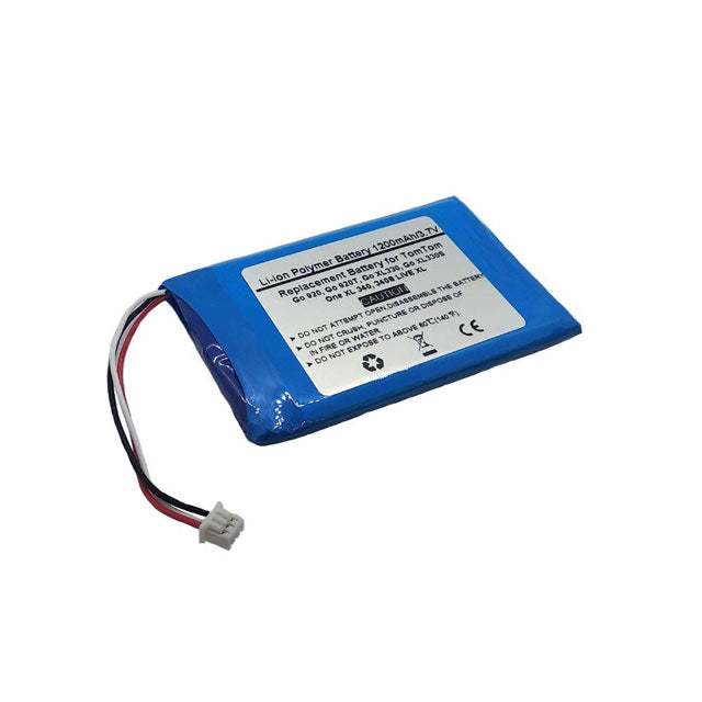 Starnovo 3.7V/1200mAh Replacement GPS Navigator Battery for Tomtom Go 920, 920T, XL330, XL330S, One XL 340/340S &amp; Live XL – Model AHL03713100
