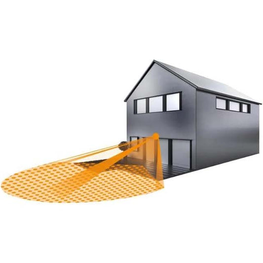 Steinel IS 130-2 Black Passive Infrared Motion Detector – 130° Coverage, 12m Reach Indoor/Outdoor Sensor