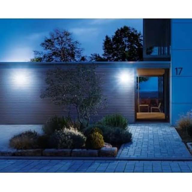 Steinel LED Floodlight Spotlight XLED Home 2 SC Black – 13.7W, 1550lm, Bluetooth App, 180° Motion Detector &amp; 10m Range