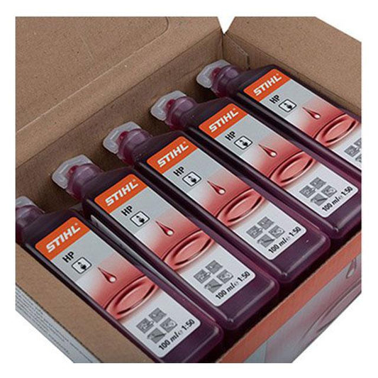 Huile moteur 2 temps Stihl HP 100 ml - Performances optimales pour petits moteurs