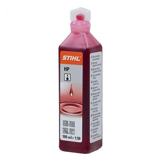 Huile moteur 2 temps Stihl HP 100 ml - Performances optimales pour petits moteurs