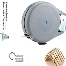 Étendoir à linge extensible sans perçage – Séchoir à linge pliable antidérapant épaissi pour utilisation intérieure et extérieure, Organisateur de linge robuste (Gris)