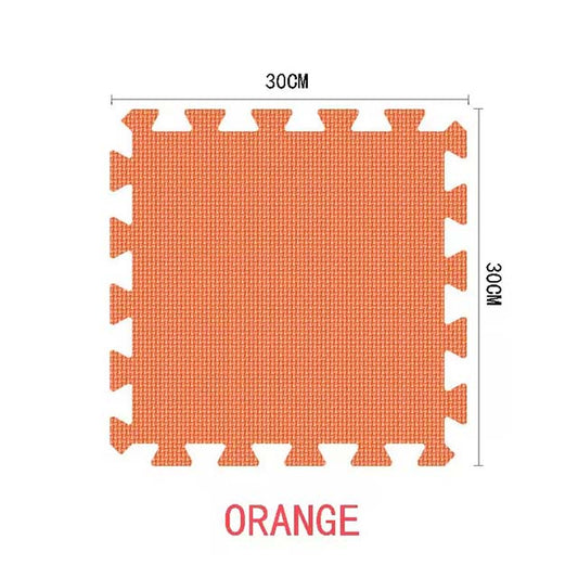 Styles Soft EVA Foam Play Mat – Baby &amp; Kids Puzzle Rug in Black &amp; White, 30x30x1cm