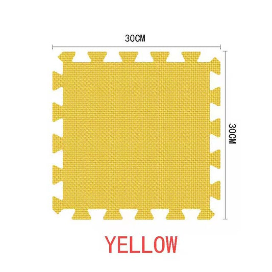 Styles Soft EVA Foam Play Mat – Baby &amp; Kids Puzzle Rug in Black &amp; White, 30x30x1cm