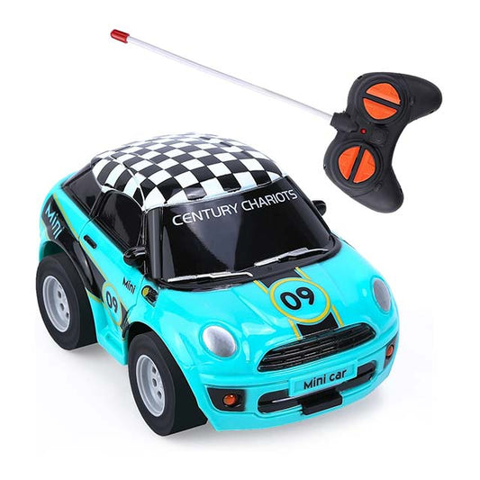 Subao Remote Control Cars for Kids - Mini Cartoon RC Car Toys with Light - Toddlers Toys for 2 3 4 5 6 Year Old Boys Girls Birthday Gifts