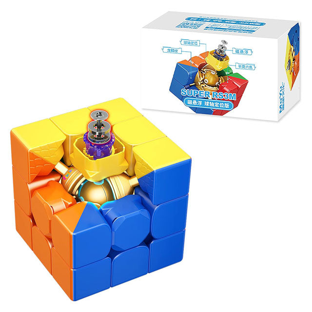 Super RS3M 2022 Ball-Core Speed Cube – MagLev Professional Stickerless Puzzle Cube (Best Version)