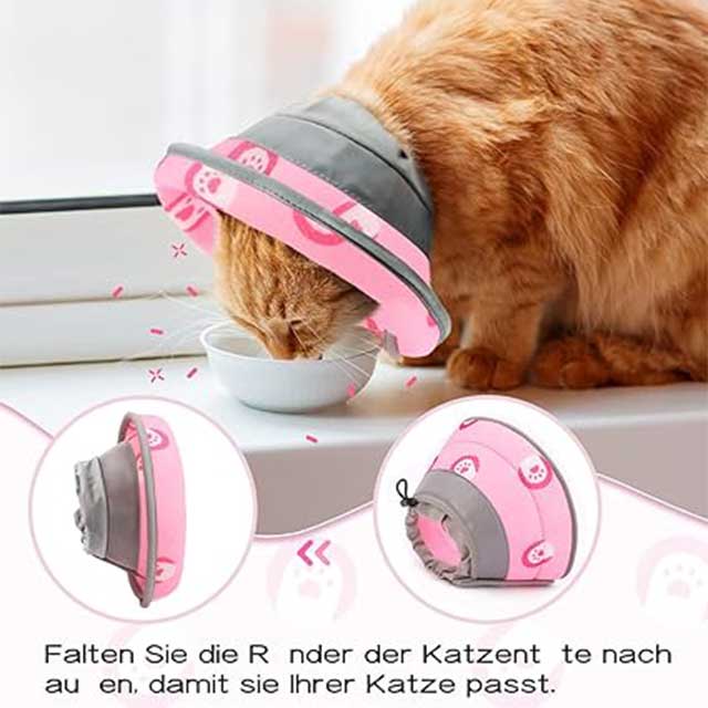 Supet Pink Cat Recovery Collar